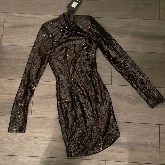 Fashion Nova Bundle of Fun Sequin Mini Dress - Picture 4 of 6